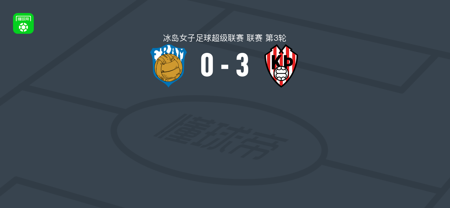 弗拉姆女足0-3特罗图尔女足，sigridur gudmunsdottir首开纪录