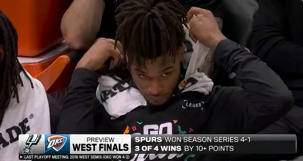 NBA季后赛：马刺139-109大胜森林狼晋级西决