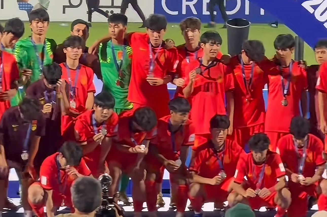 中国U17 2-3日本U17获U17亚洲杯亚军，锁定世界杯资格