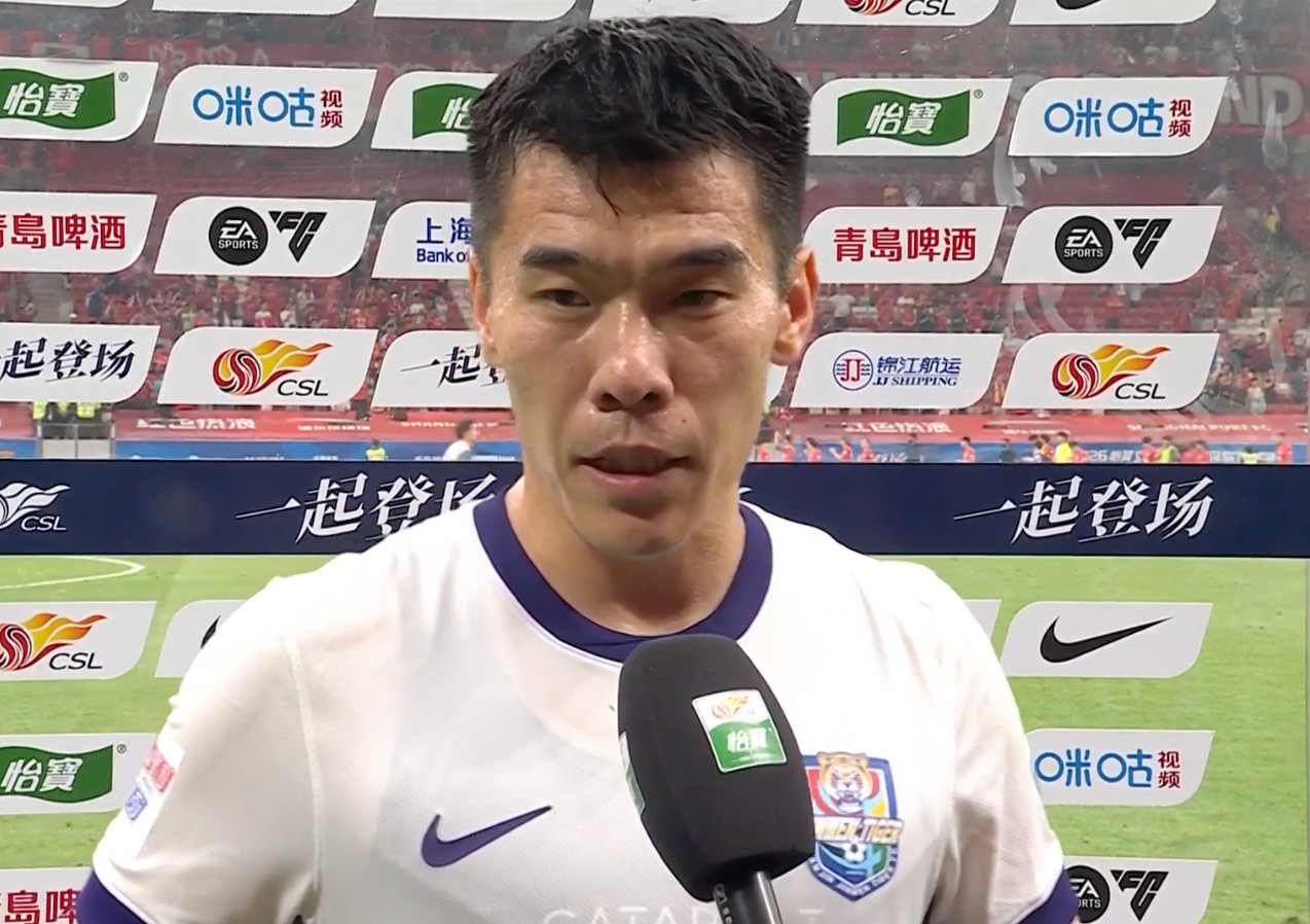 王秋明：天津津门虎1-1战平上海海港，保级路还很漫长