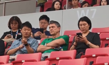 安东尼奥现场观战海港1-1津门虎，U23国足备战邀请赛