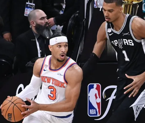NBA总决赛尼克斯105-95马刺，约什-哈特正负值+22