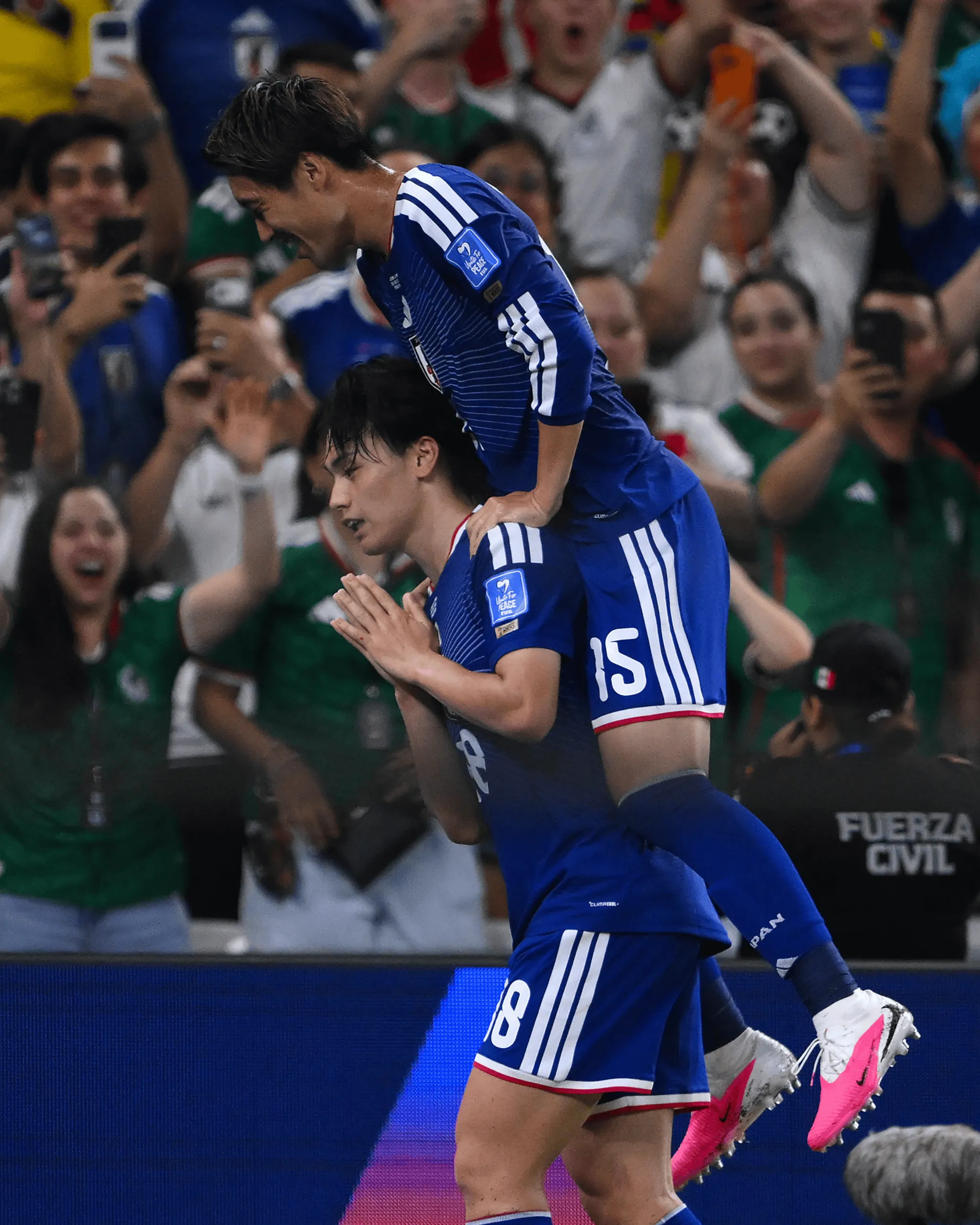 世界杯小组赛日本4-0突尼斯，FIFA实时排名升至第16