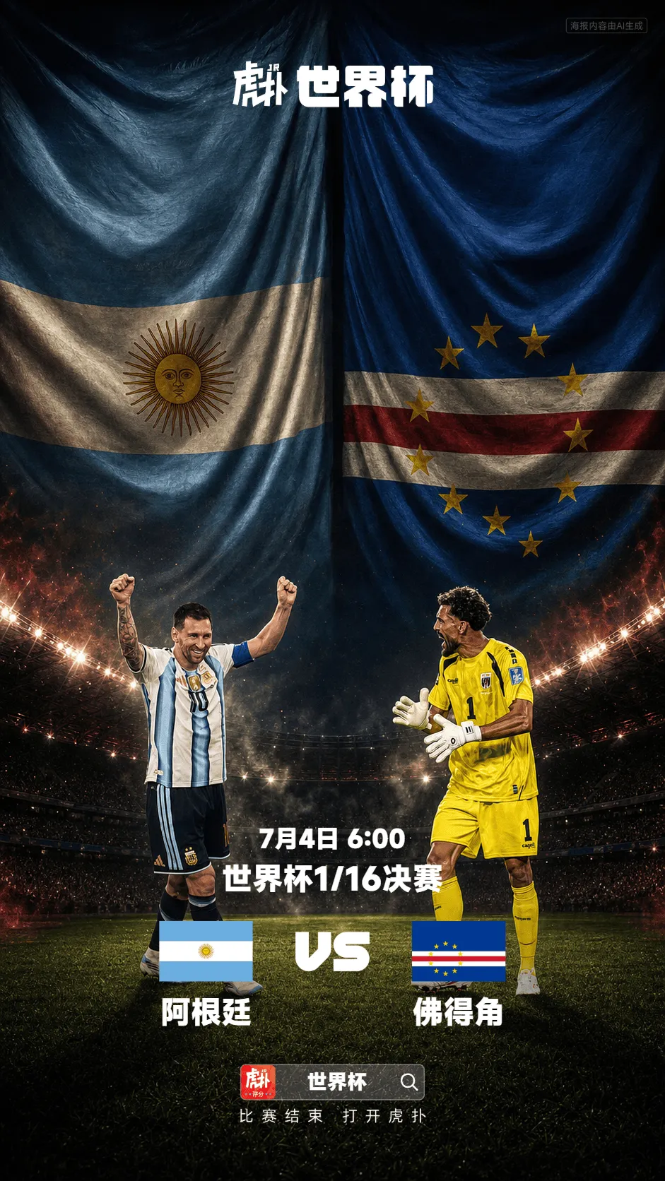 2026年世界杯H组：佛得角0-0沙特晋级32强，将战阿根廷