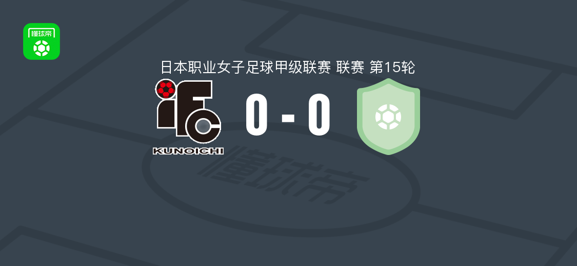 伊贺FC女足0-0维亚马特拉斯宫崎女足，联赛第15轮互交白卷