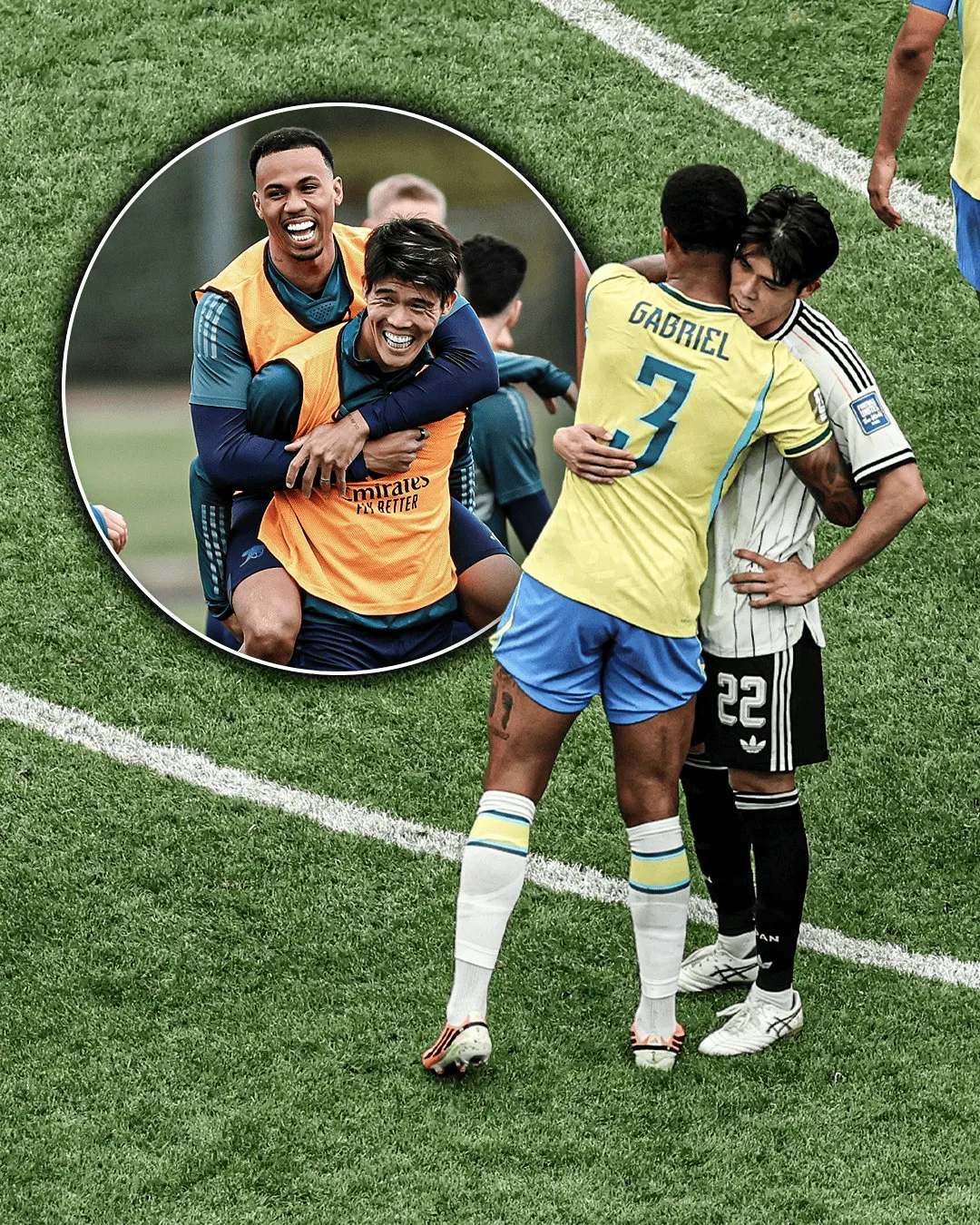 世界杯1/16决赛巴西2-1逆转日本，加布里埃尔助攻卡塞米罗