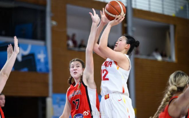 中国U17女篮68比69惜败加拿大U17女篮，无缘四强
