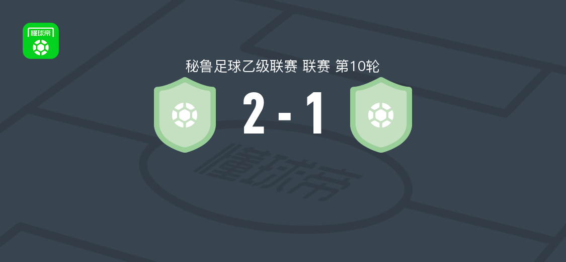 本廷塔克纳2-1逆转联合矿业，洛佩斯点射制胜