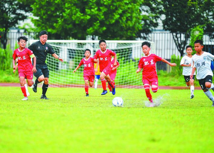 合青赛U10男子组：肥东队仅3名替补仍突围晋级8强