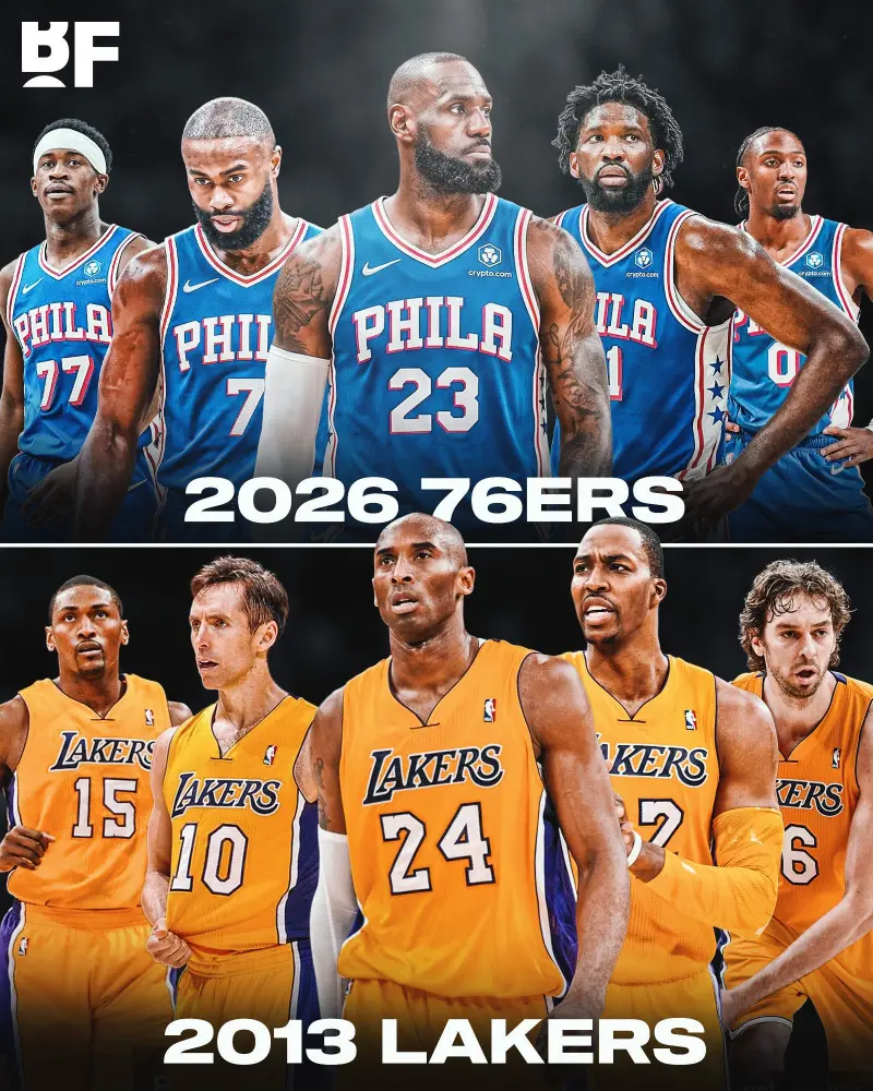 比尔-西蒙斯：76人可能重蹈2012年湖人覆辙