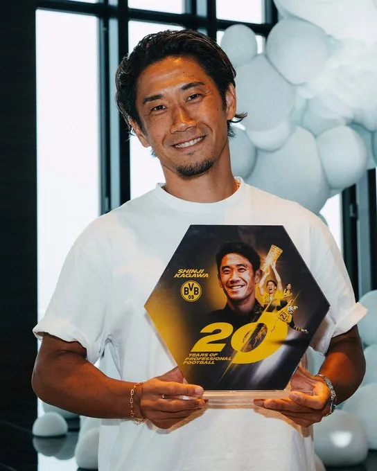 多特官方邀请香川真司未来担任球队形象大使