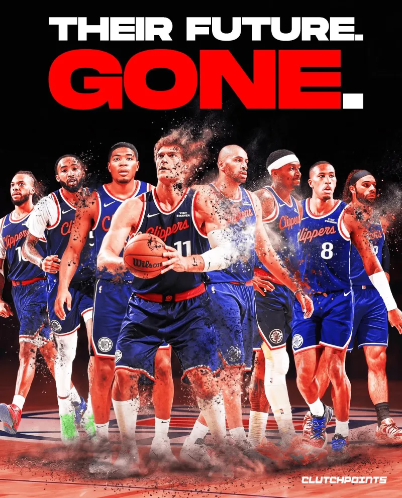 NBA重罚快船：3000万美元罚款+5年首轮选秀权，未来堪忧