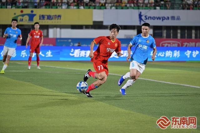 闽超第二阶段宁德队3:0大胜平潭队