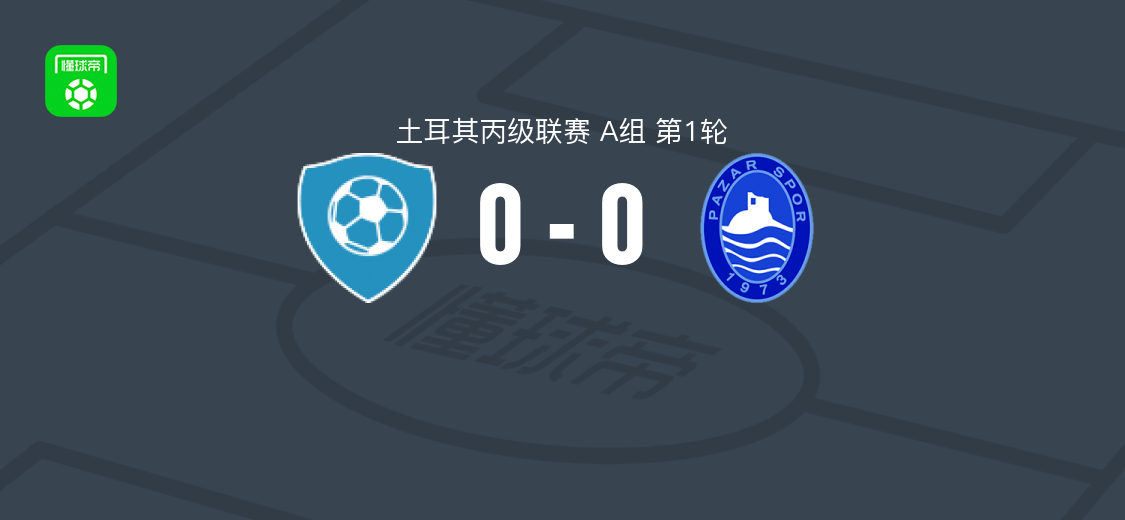 加拉塔0-0帕扎尔斯体育 土耳其丙级联赛A组首轮战平