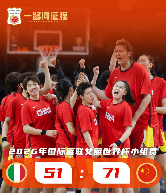 中国女篮71-51大胜意大利！宫鲁鸣被赞MVP 王思雨指导张子宇