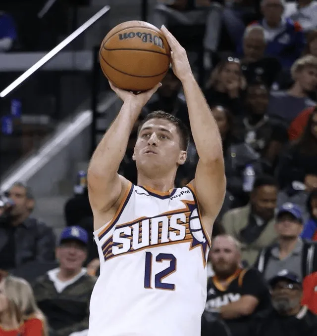 2025-26赛季NBA常规赛接球即投三分命中率：吉莱斯皮45.8%高居第一