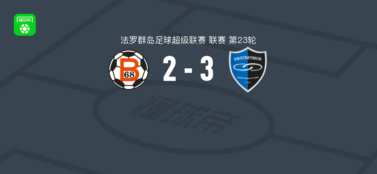 EB斯特莱马3-2B68托夫迪亚，达尔-奥尔森破门，Laurits Nørby建功