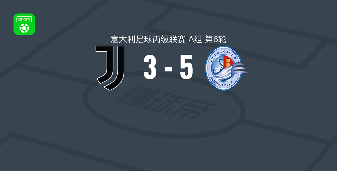 阿尔比诺莱费5-3尤文图斯新一代，Giacomo Sali建功，圭拉破门