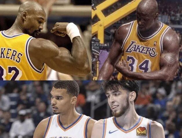 美媒脑洞对决:马龙+奥尼尔对阵文班亚马+切特谁能赢?