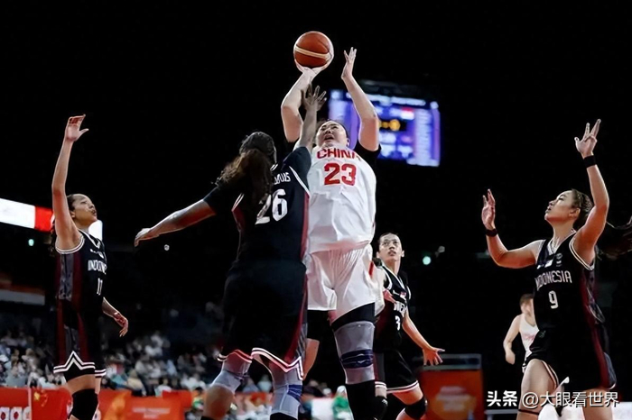 张子宇22分刘禹彤20分,中国女篮试无中锋阵容