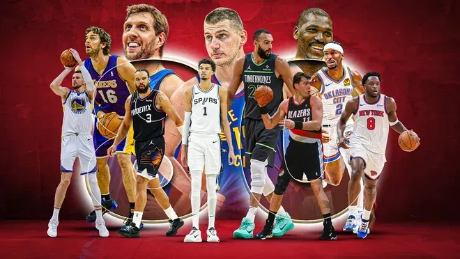美媒HoopsHype评NBA最伟大国际球员：大梦、德克、字母前三，姚明第18位