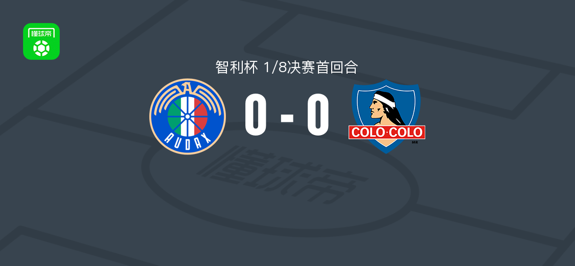 奥达克斯意大利人0-0科洛科洛 智利杯1/8决赛首回合战平