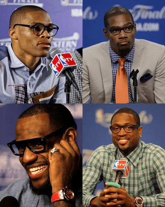 NBA Memes晒图:假眼镜的时代真是疯狂