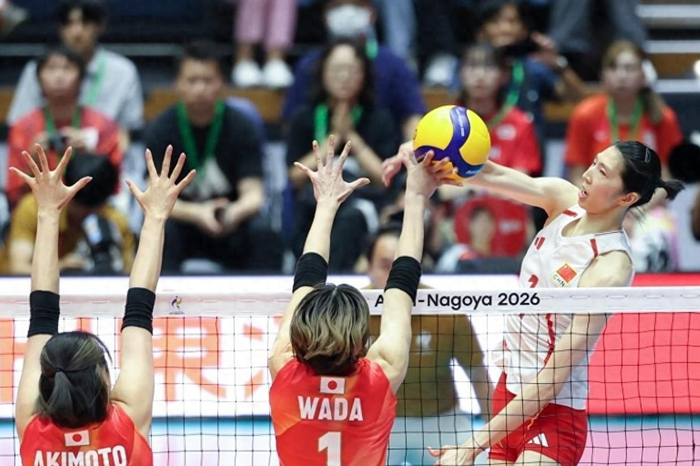 吴梦洁26分助中国女排3-0横扫日本，亚运金牌战神表现引热议