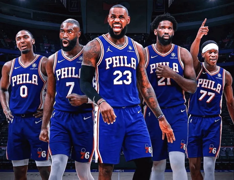 76人成NBA唯一拥有4位近3季入选全明星或最佳阵容球员的球队