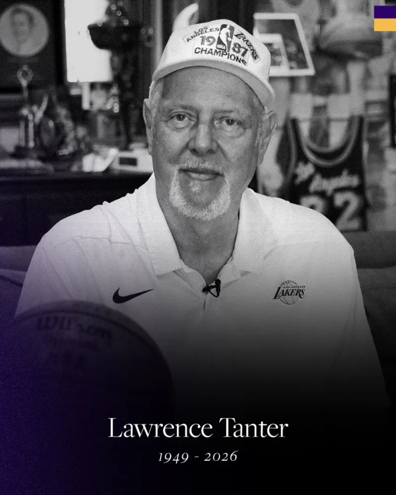 勒布朗-詹姆斯悼念湖人传奇播音员Lawrence Tanter：你让主场变得特别