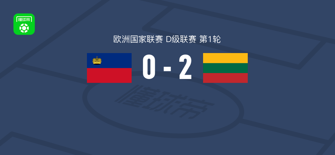 立陶宛2-0列支敦士登，米歇尔布林克、多尔日尼科夫破门