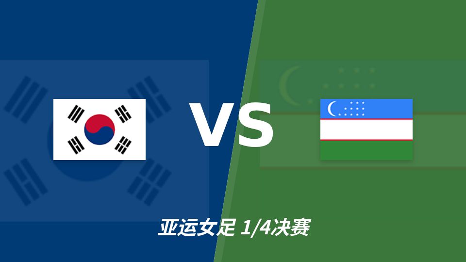 韩国女足对阵乌兹别克斯坦女足,小组赛表现强势或小胜晋级