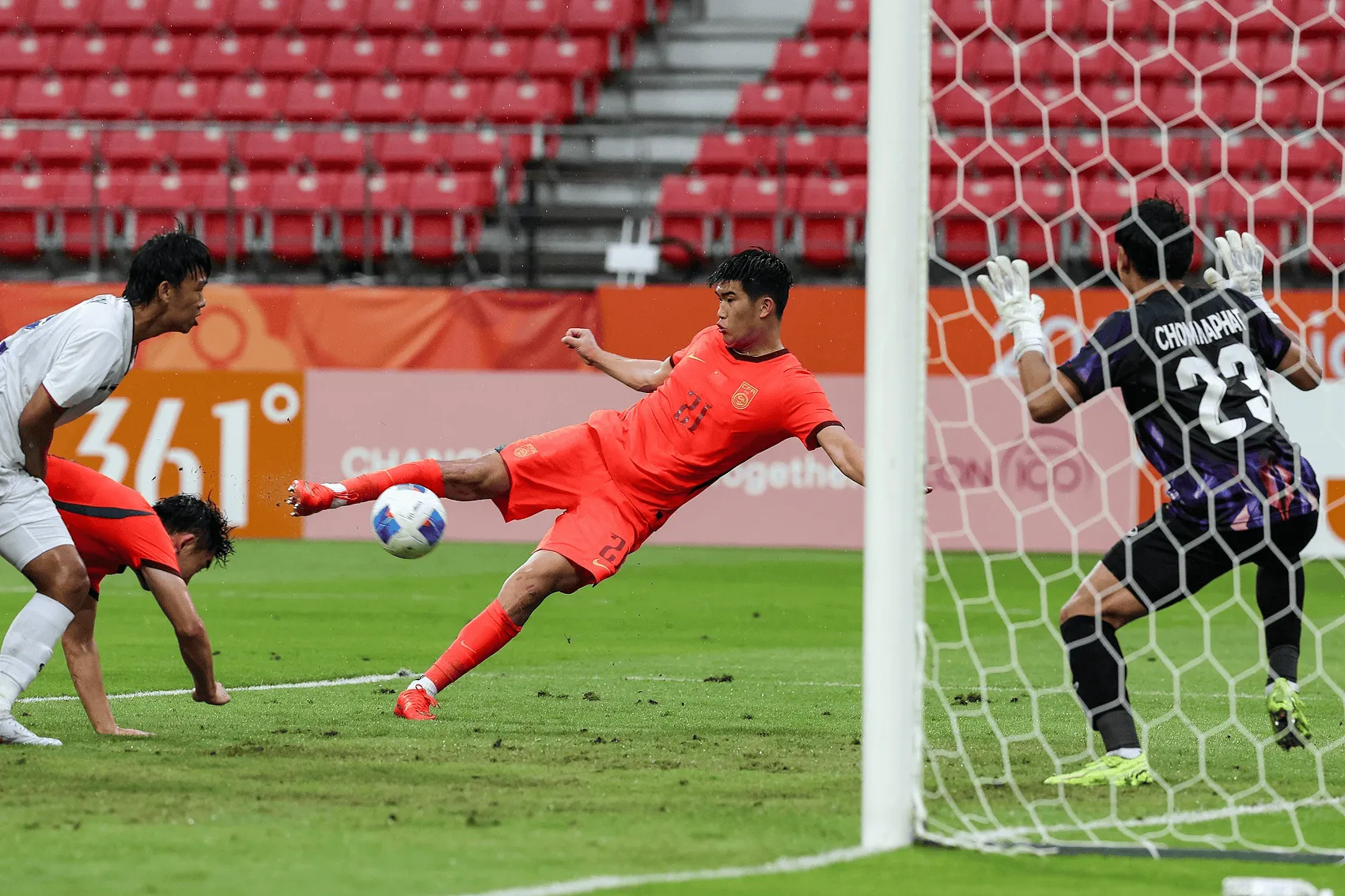 U23国足3-0战胜泰国晋级亚运会男足1/4决赛