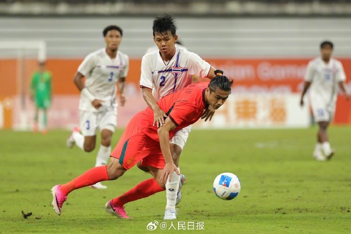 中国男足3:0胜泰国队 时隔28年重返亚运男足四强