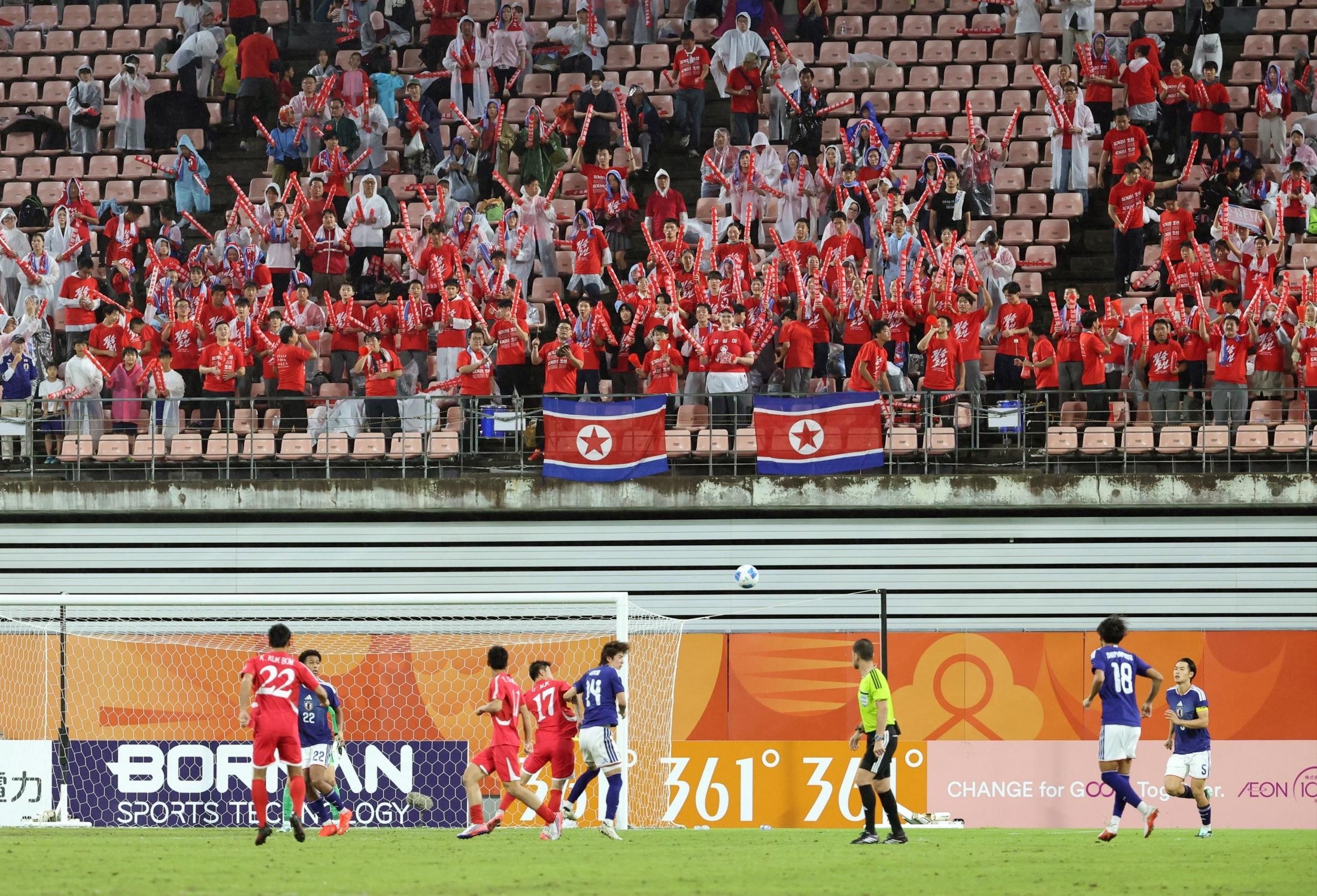 日媒：日本U231-0朝鲜U23晋级四强，赛后朝鲜球员拒绝与裁判组和日本球员握手