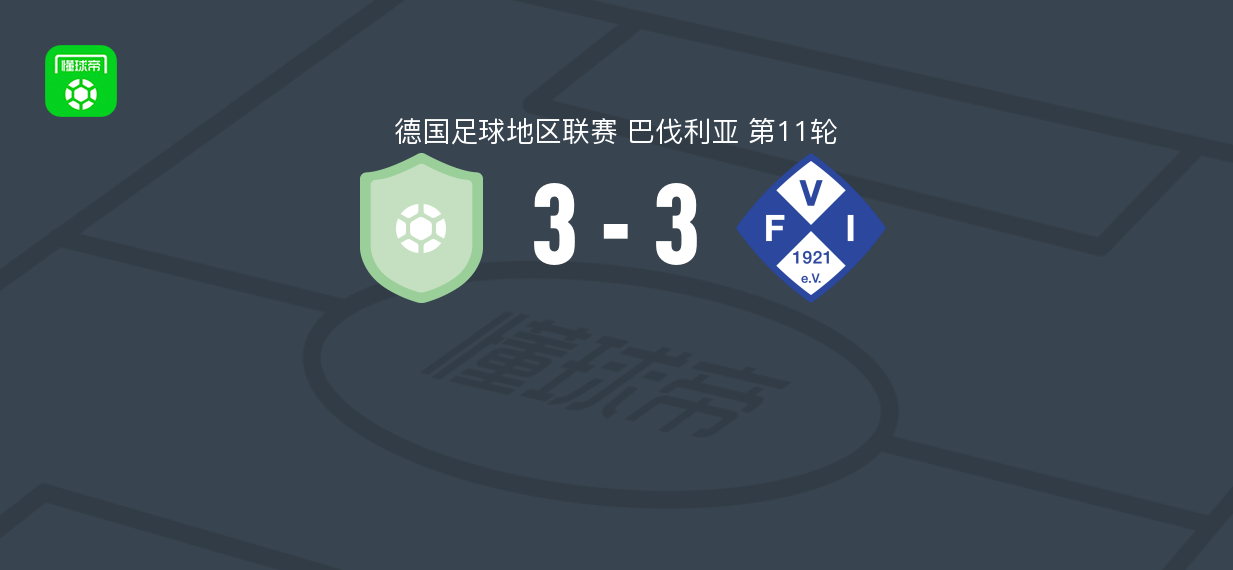DJK维勒兹3-3伊勒迪森遭德地区4连平，Erol Özbay破门，Nikola Stojnovic扳平