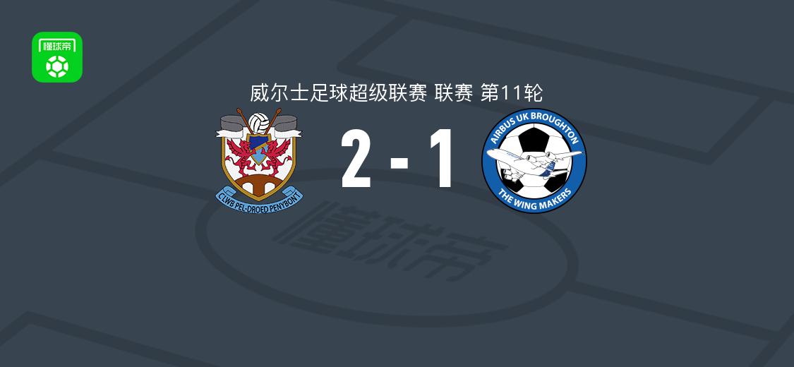 佩尼邦特2-1逆转英国空中巴士,瑞安-希尔、伊桑-坎恩破门