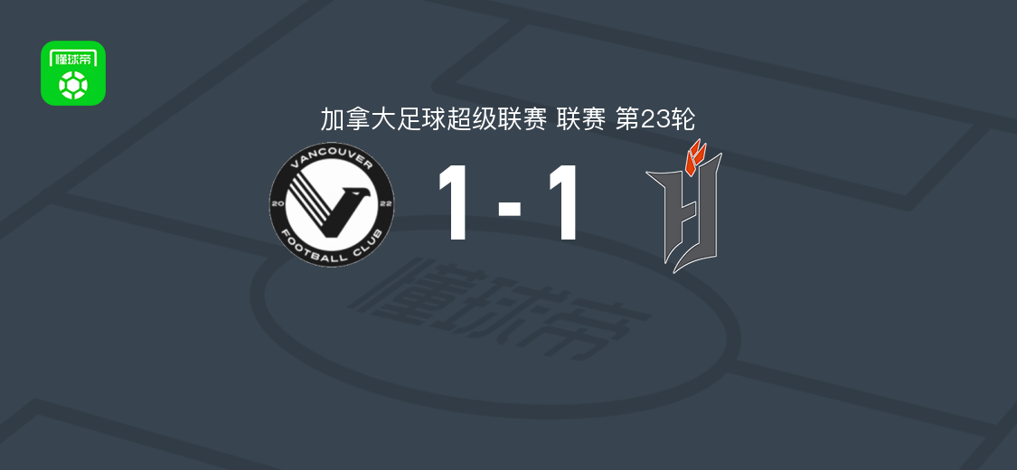 温哥华FC1-1弗尔戈FC，詹姆斯破门，Morey Doner救主