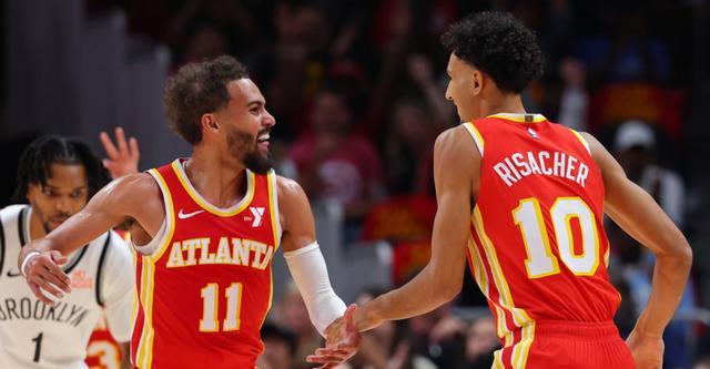 里萨谢感谢特雷-杨：从我NBA生涯第一天就一直支持着我