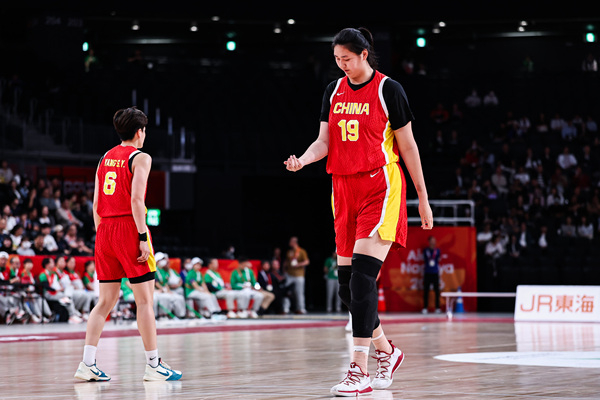 张子宇亚运场均19.3分6.3篮板 命中率83.7%