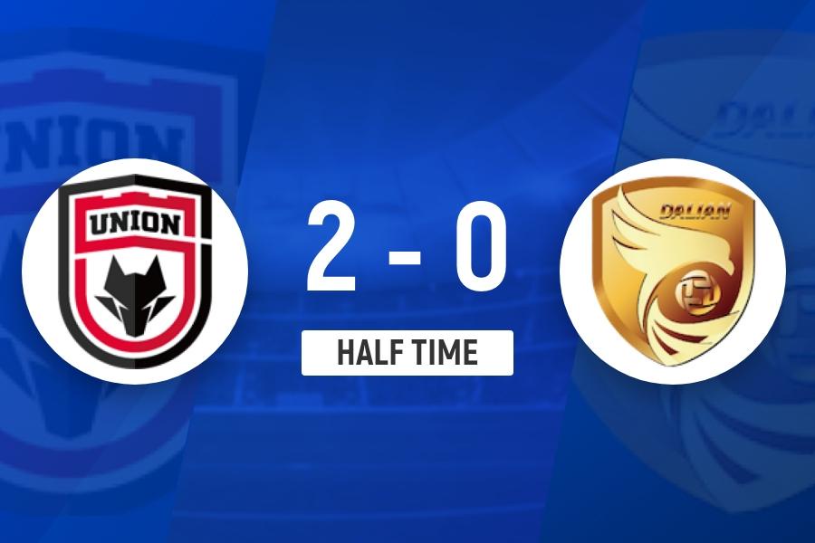 中甲第2轮补赛陕西联合2-0大连鲲城 梁少文头球闪击塞尔马尼破门
