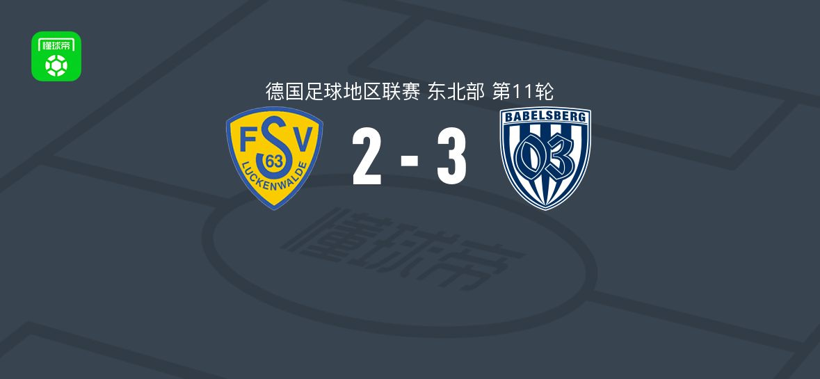 巴贝斯堡3-2路肯瓦德，N. Salaske、Matthew Meier破门