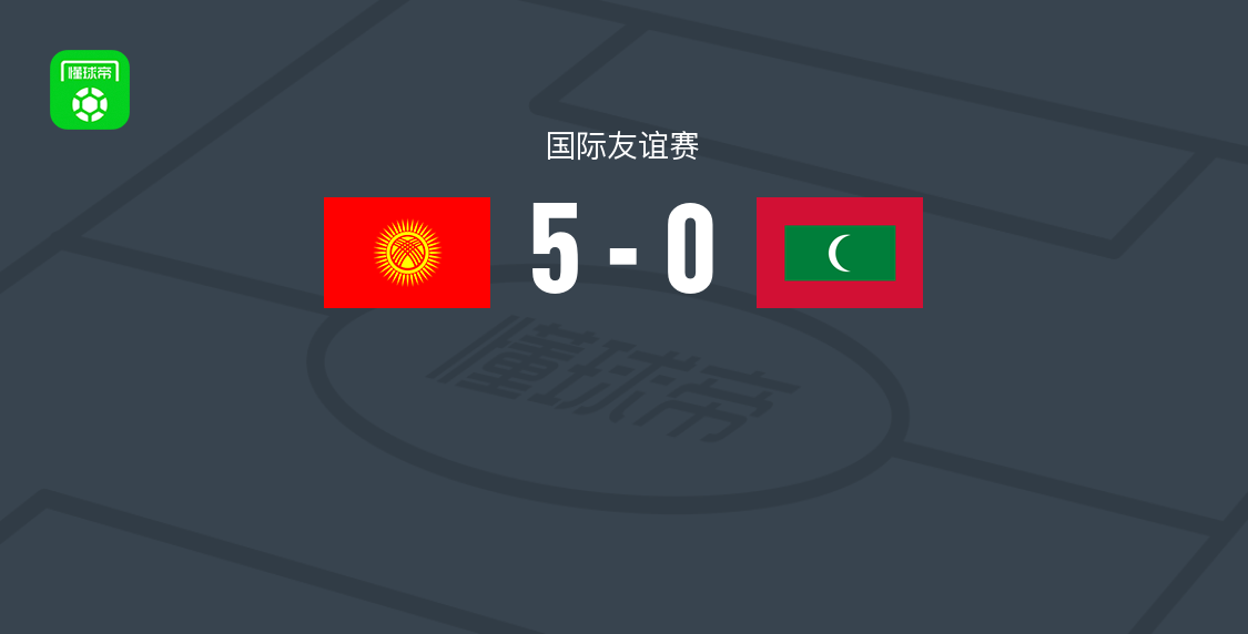 吉尔吉斯斯坦5-0大胜马尔代夫,阿塔巴耶夫梅开二度,科乔破门