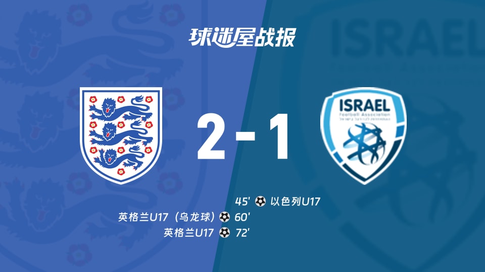 英格兰U172-1以色列U17：国际友谊赛战报（2026年09月28日）