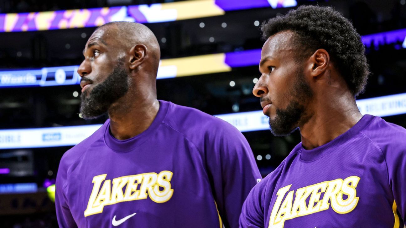 Bronny谈父亲LeBron离队湖人：他有自己的道路，我也有自己的目标