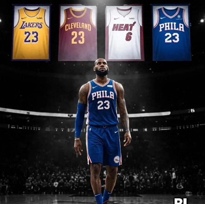 NBA格局洗牌：詹姆斯加盟76人，字母哥空降热火，库里少拿2000万