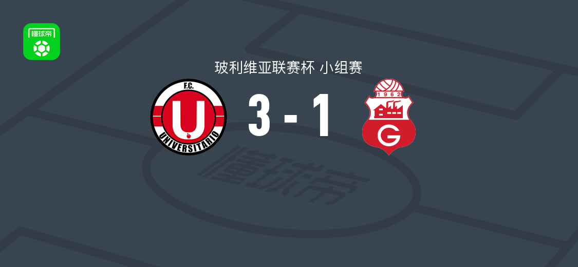 澳尼塔3-1逆转瓜比拉，埃尔南-罗德里格斯、门多萨破门