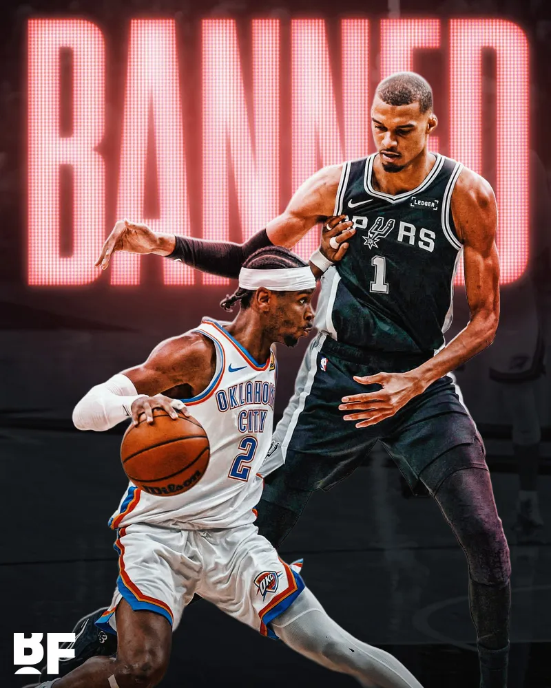 NBA新赛季严打非持球手推人动作,SGA或受冲击