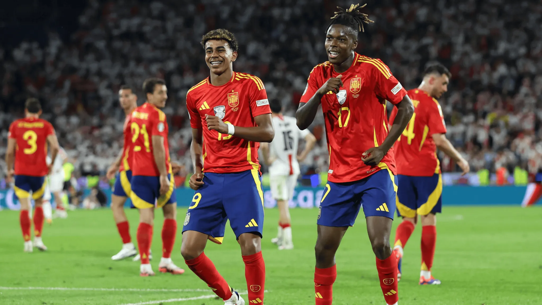 西班牙近6场全胜FIFA前13球队，13球4失含金量十足