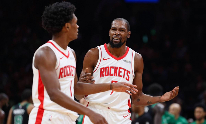 火箭新赛季阵容确定！38岁杜兰特继续首发，替补席火力升级